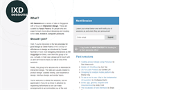 Desktop Screenshot of ixdsessions.com