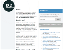 Tablet Screenshot of ixdsessions.com